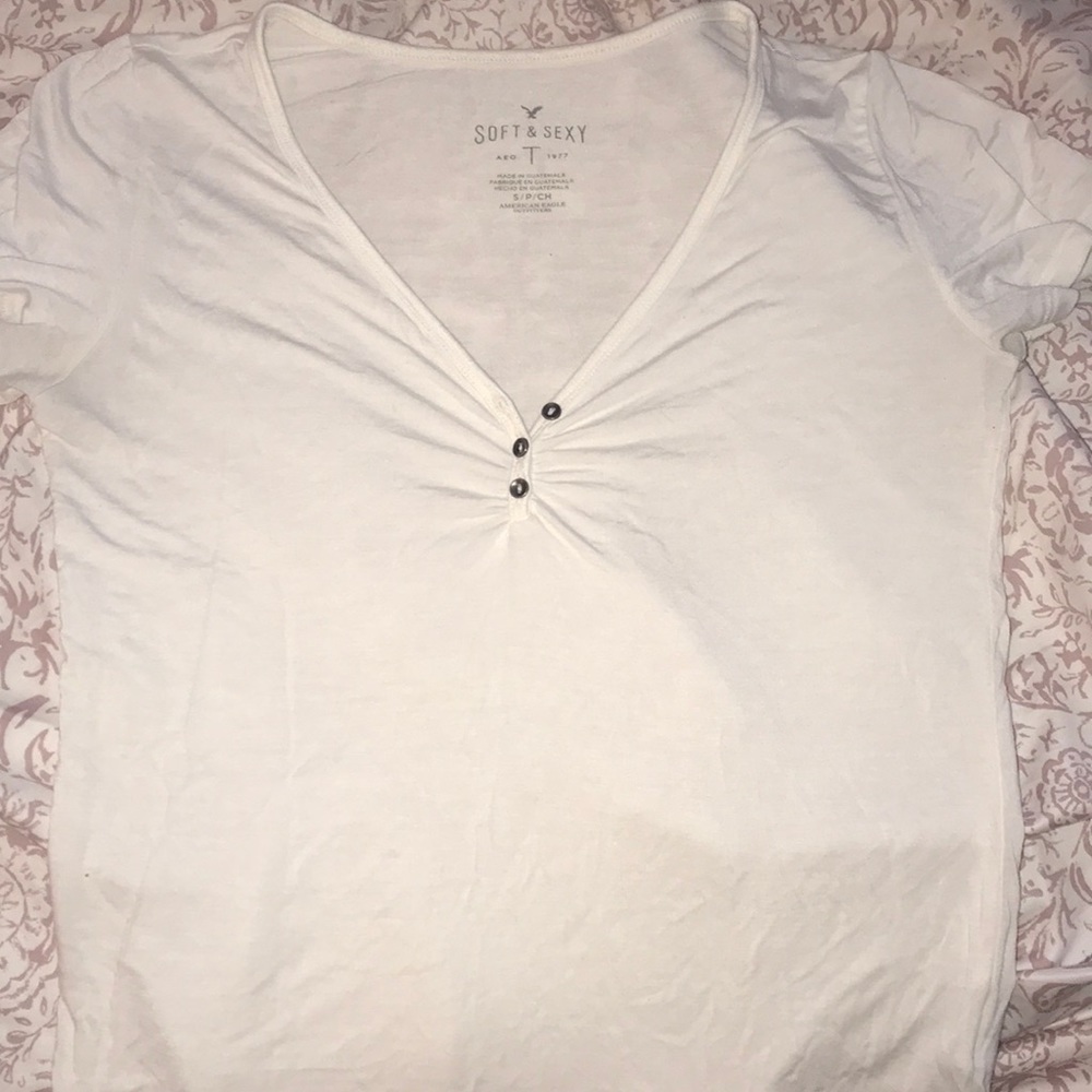 White American eagles T-shirt